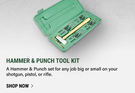 Hammer & Punch Tool Kit on light background